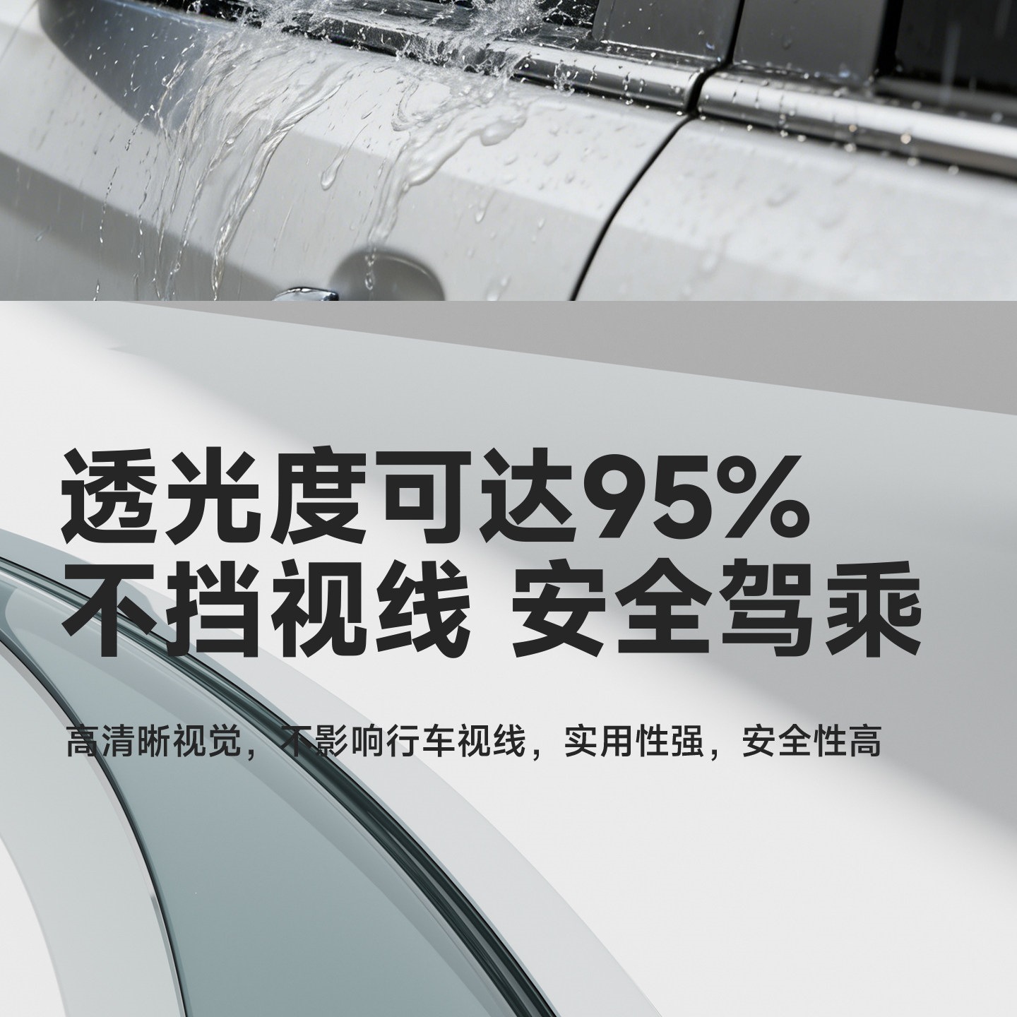 Compatible with Changan CS75PLUS, fourth-generation CS55, Eado 35, X5 rain visors, X7 rain guards, UNIZ/T