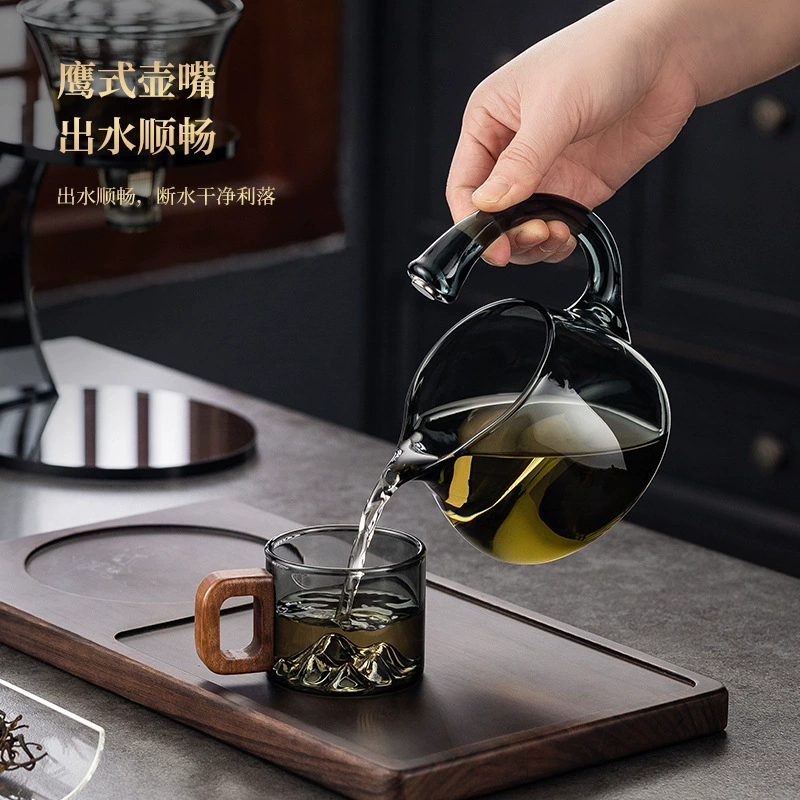 Glass automatic high-end tea set for home use, teapot, fully automatic