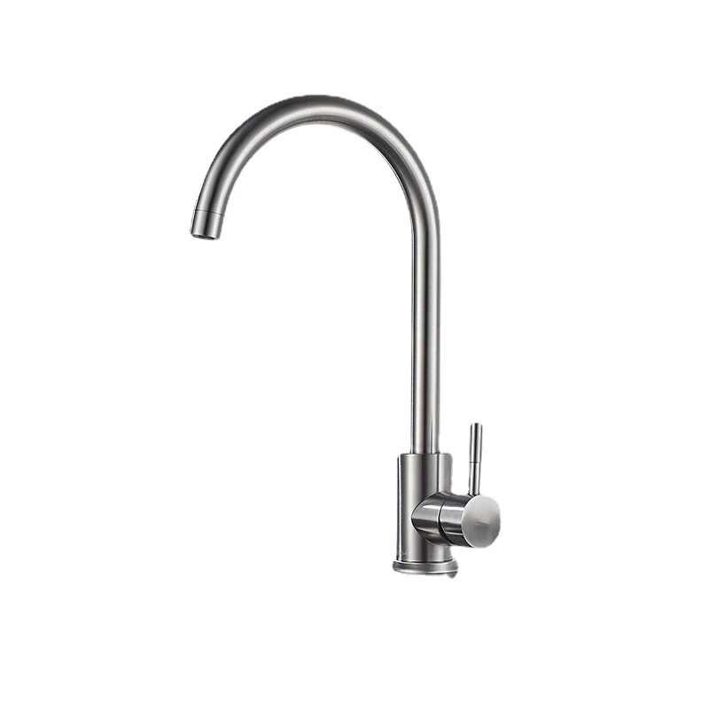 304 stainless steel hot and cold kitchen washing basin water tap 360 -degree rotation bathroom kitchen and bathroom mixed valve