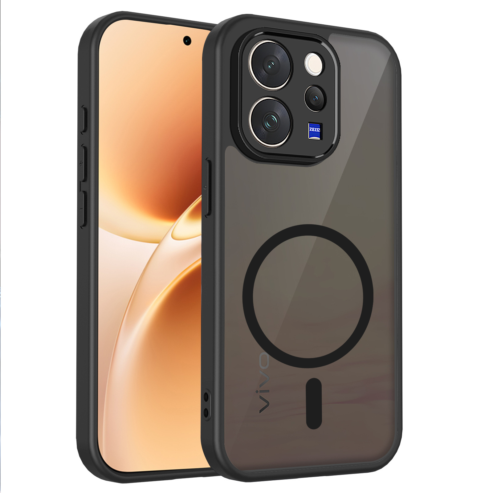 适用vivo V70肤感磨砂磁吸手机壳 V60 LITE防摔 V40 Lite 保护套 - 7