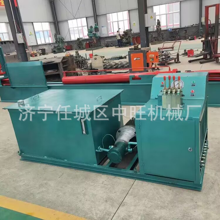 锚杆调直机液压整形设备调正拉直夹具弯曲整形机锚杆调正拉直机