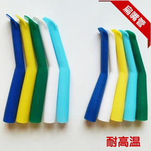 Foreign trade products strong straw diameter 1.5CM suction tube duckbill strong straw high temperature resistant flat mouth elbow