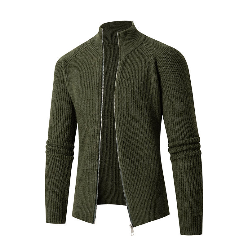 Herren Cardigan Strickjacke Casual Feinstrick Pullover Herren_voghion.com