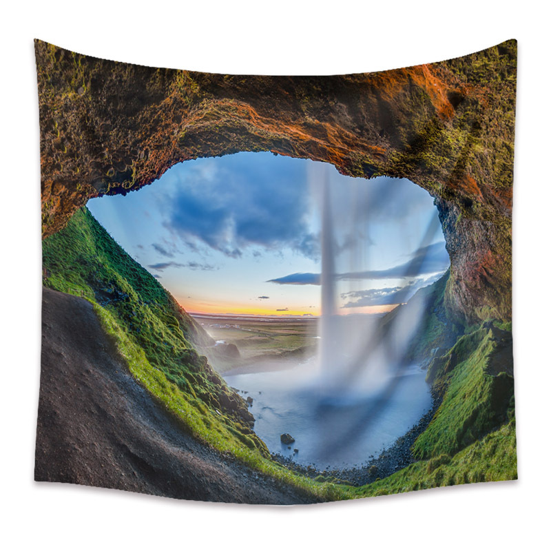 Fashion Landscape Wall Decoration Cloth Tapestry Wholesale Nihaojewelry display picture 188