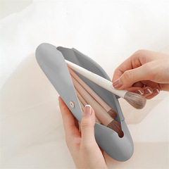 硅膠化妝刷包化妝刷架旅行化妝收納包磁性化妝工具收納袋收納盒