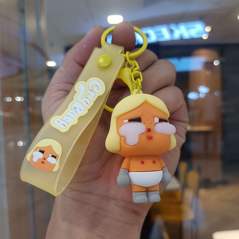 卡通哭娃钥匙扣眼泪娃娃公仔汽车钥匙链潮流情侣包包挂件礼品批发|undefined