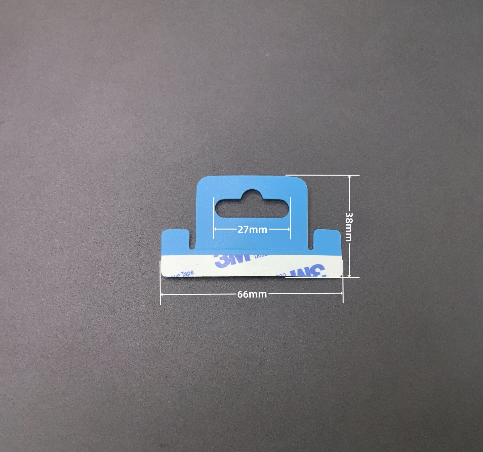 Perno de avión 66*38*0,4mm * PET/PVC/PP * Azul