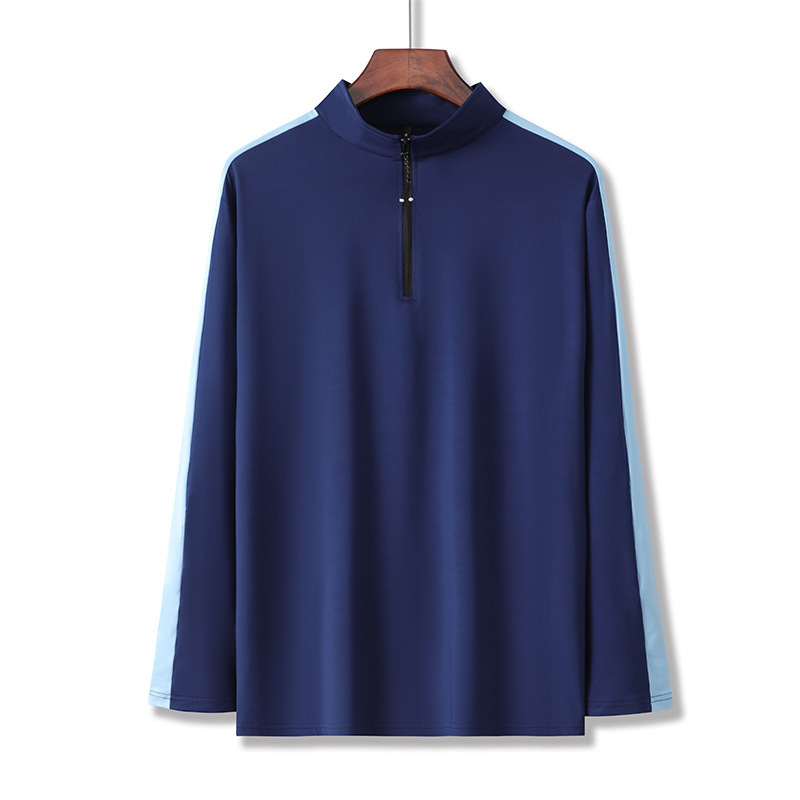 运动polo衫工作服教练服速干t恤体育生训练服长袖网球服男士定制|undefined