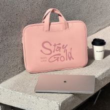 润晖新款手提电脑包笔记本15.6寸电脑包适用苹果手提电脑包14-16