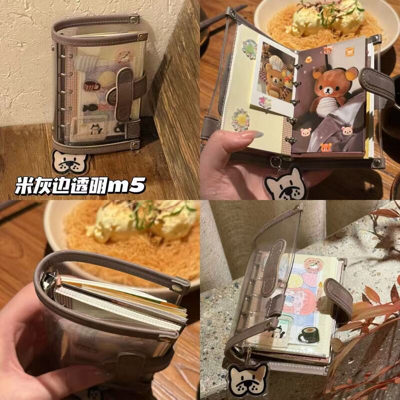 某书手账本合集布艺皮质高颜值活页笔记本设计日程本|undefined