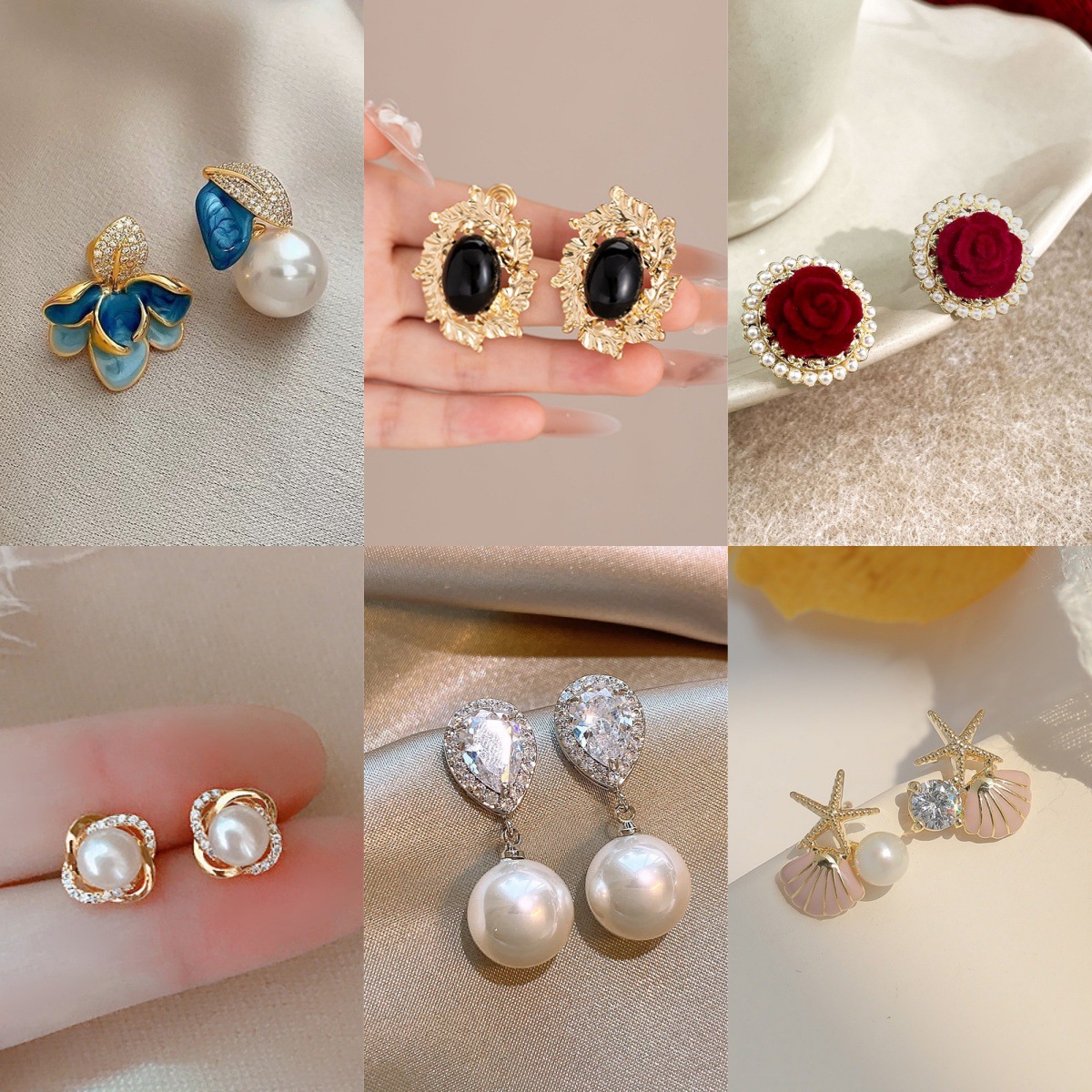 Medieval estilo europeo y americano pendientes franceses lujosos pendientes únicos 2026 nuevo estilo explosivo nicho de diseño sensación de pendientes para mujeres