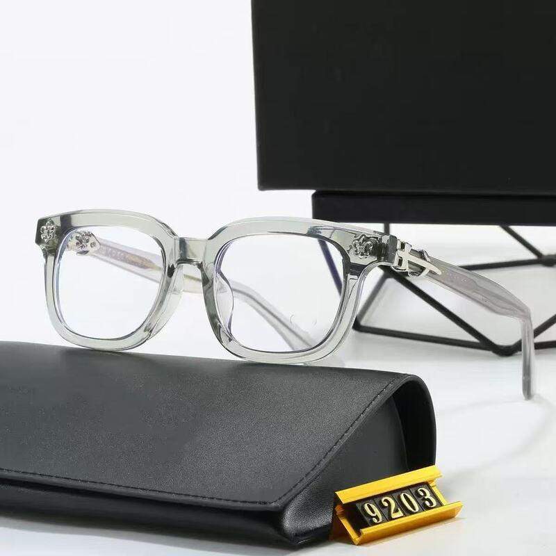 2026 New European and American Cross-Border Fashion Personality Eyeglass Frames Street Style Plain Glasses Amazon Hot Item 9203 2026 New European and American Cross-Border Fashion Personality Eyeglass Frames Street Style Plain Glasses Amazon Hot Item 9203