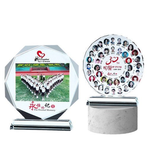 Crystal Children Medals Marathon Sports Event Badges Crystal Trophies Medals Graduation Souvenirs Class Reunion