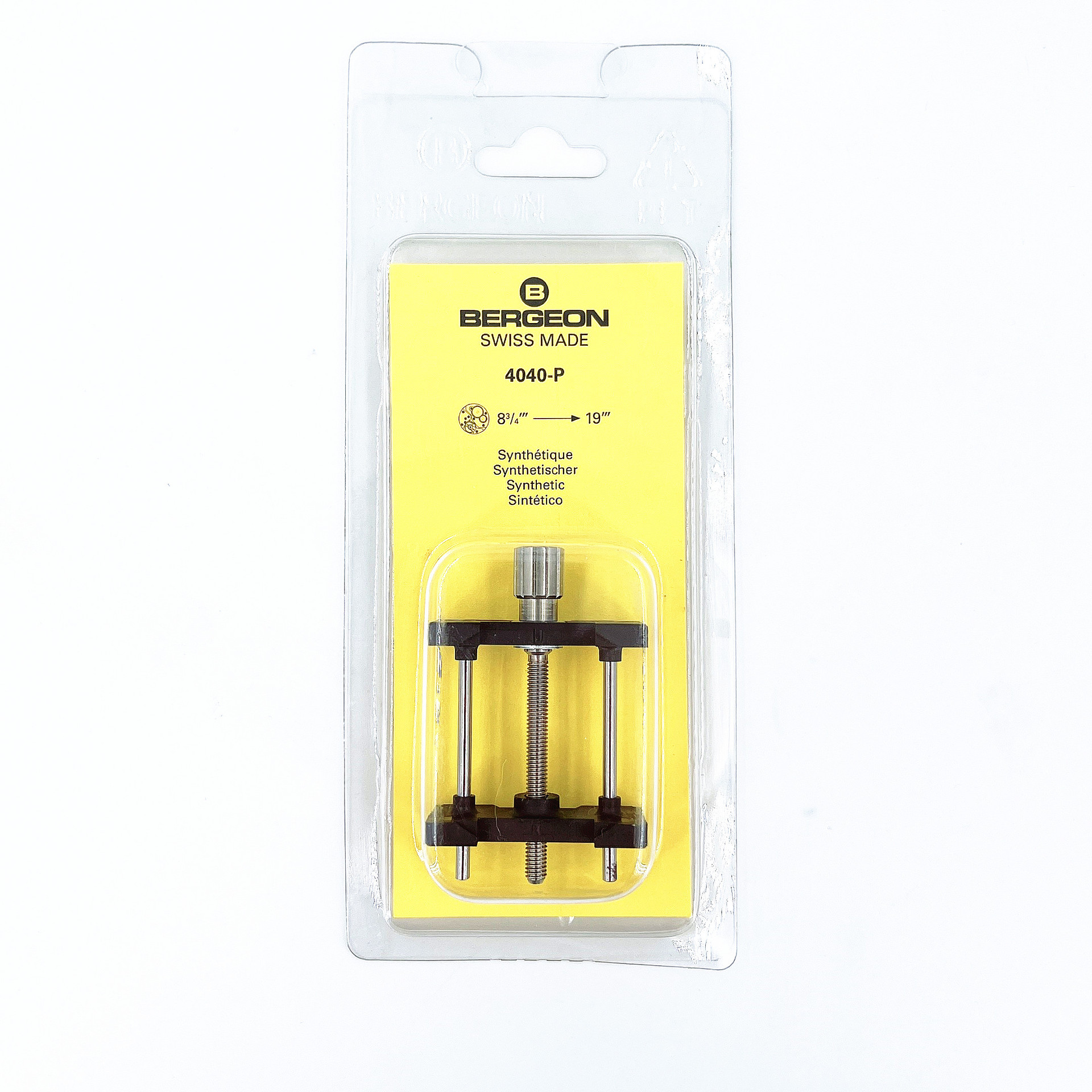 瑞士原装BERGEON 4040-P 男装机芯表座 多功能表座 手表工具