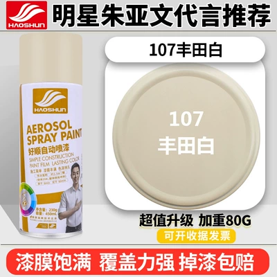 Large-Capacity Automatic Hand-Operated Spray Paint Avtomobil boyası - toyota-white-12-bottles-450mlbottle-spray-paint