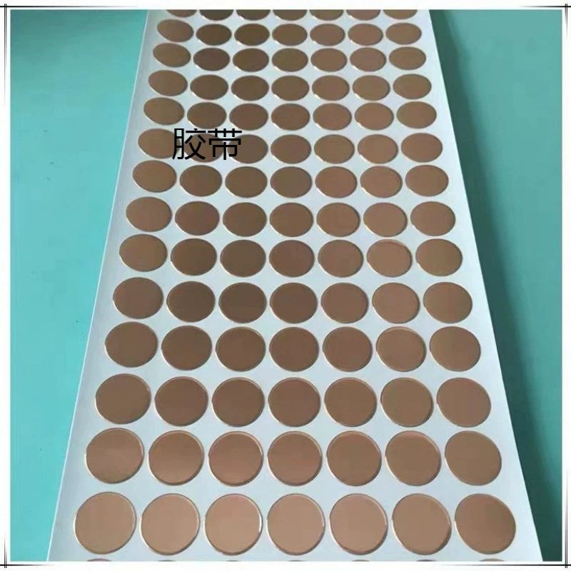 Клейкая лента из медной фольги, высокая термостойкость, экранирующая проводящая лента с защитой от помех, самоклеящаяся однопроводящая двупроводящая лента из медной фольги