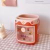 Cartoon cute capacious pens holder, table fashionable storage system, universal pencil case
