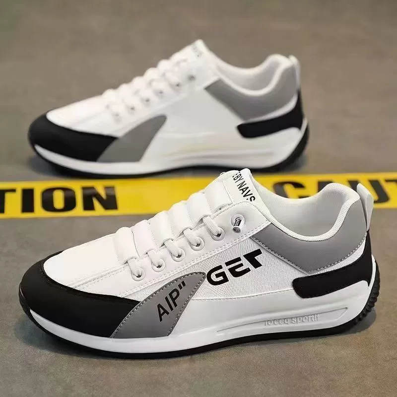 Новая модная мужская обувь сетка красная спортивная обувь для бега легкая мужская повседневная маленькая доска обувь тренд универсальная мужская обувь