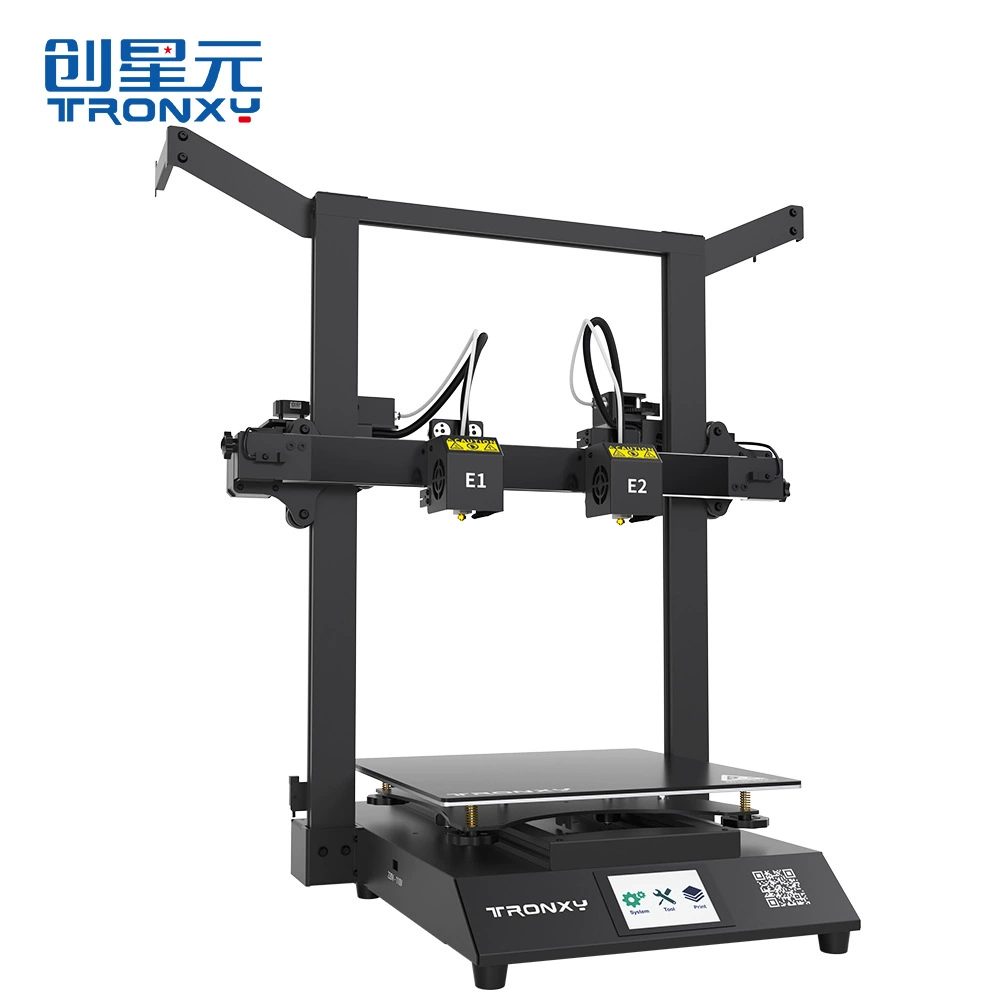 Chuangxingyuan Независимый двухголовый 3D принтер промышленного уровня DIY Hand-Office Gemini S поддерживает генерацию выдачи