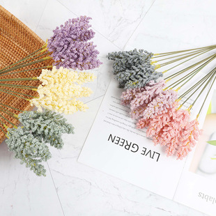 Foam wheat ears wedding grain ears home decoration ornaments flower arrangement wedding photography fake flowers pastoral reed high simulation