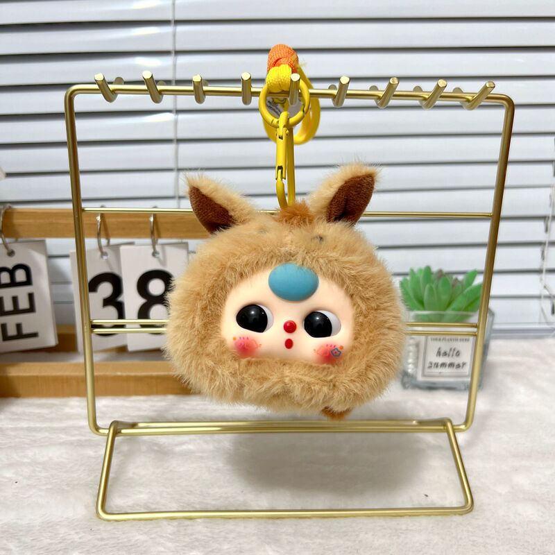 かわいいビニール人形 3 歳ペンダントバブルマートラブブぬいぐるみ人形バッグペンダントキーホルダー人形|undefined