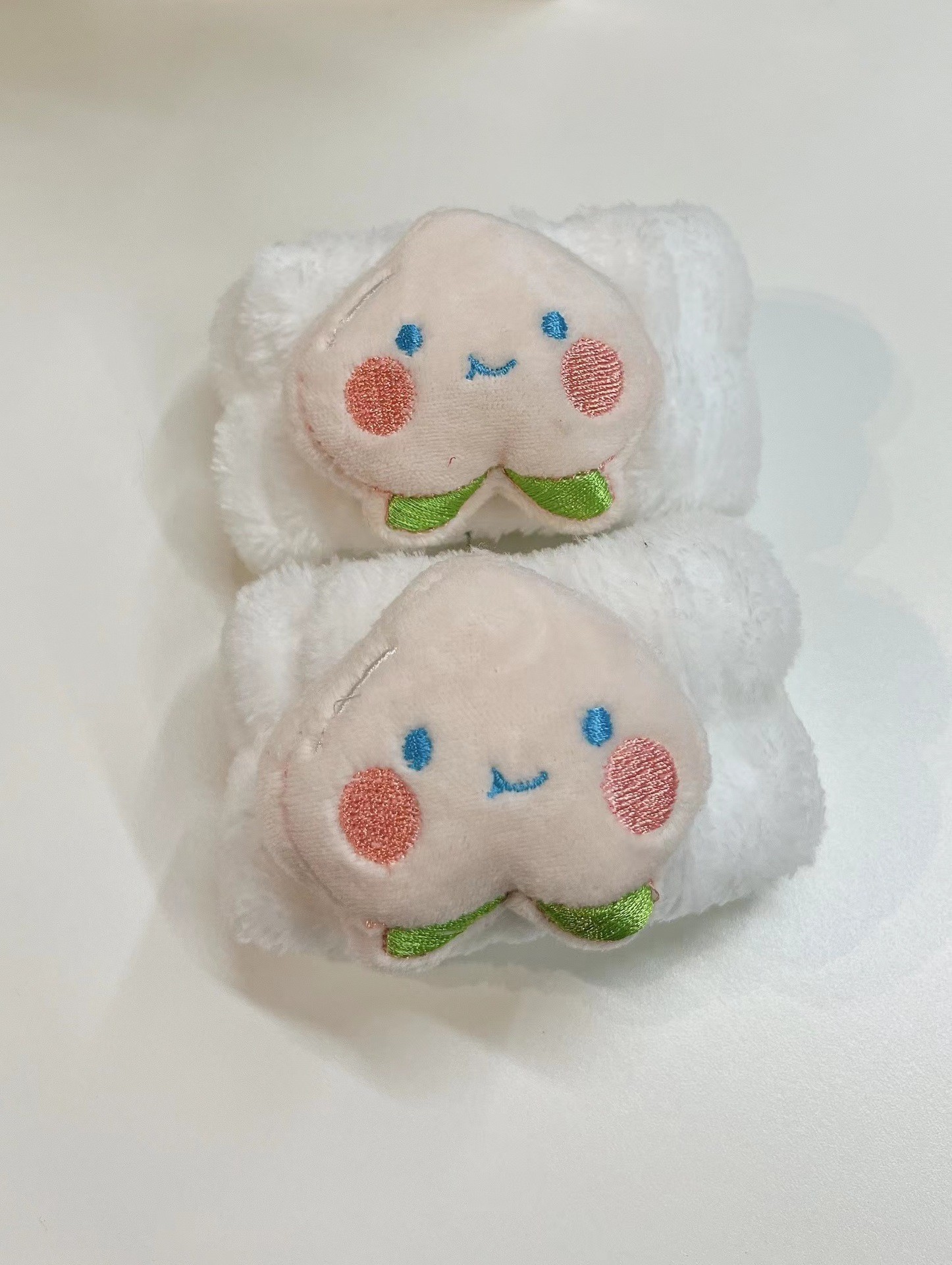 Arco banda de pelo al por mayor de las niñas de color sólido todo partido de maquillaje absorbente de sudor-limpieza lavado de cara correa de muñeca de franela banda de pelo