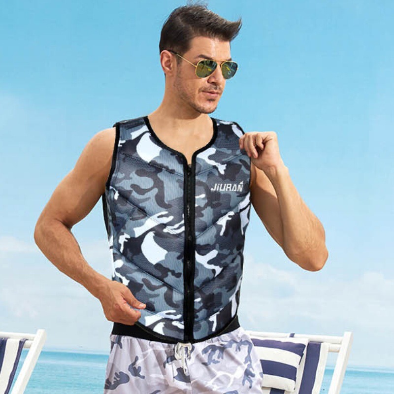 Cross-Border Motorboat Surfing Water Lightweight Life Jacket Swimming Anti-Drowning Vest Camouflage Water Park Buoyancy Jacket Cross-Border Motorboat Surfing Water Lightweight Life Jacket Swimming Anti-Drowning Vest Camouflage Water Park Buoyancy Jacket
