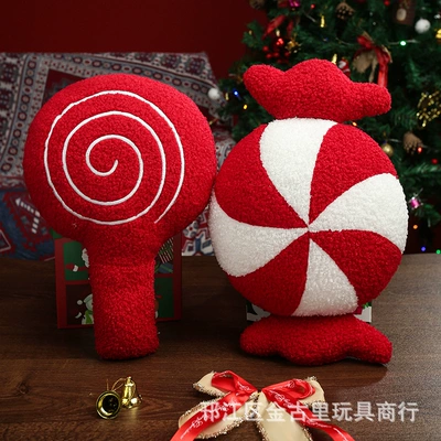 Oyuncaq yastıqlar: Creative Christmas Decoration Candy Pillow