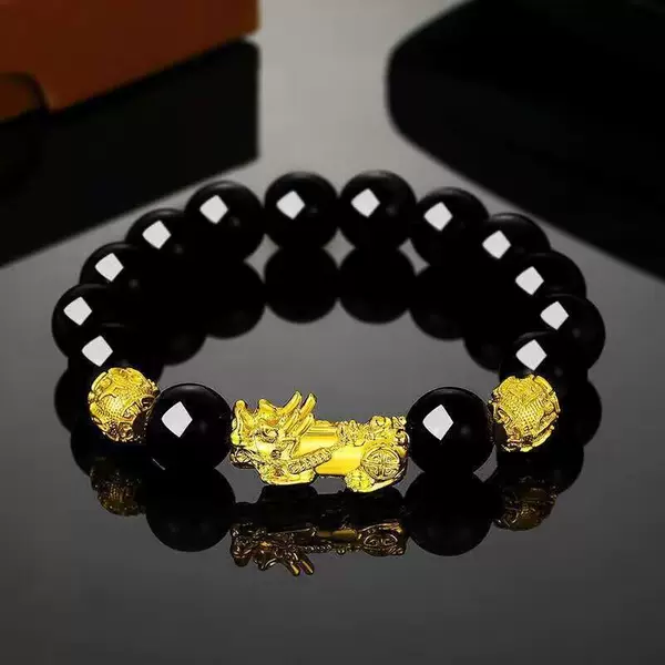 Bracelet Without Inlay Pixiu Bracelet Men's Universal Couple Bracelet for the Year of Birth