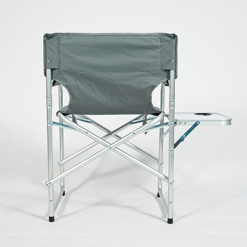 [Daxuan Outdoor] Silla de director de campamento de montaña plegable Silla de camping Mesa de respaldo de malla Silla de playa de tela Oxford