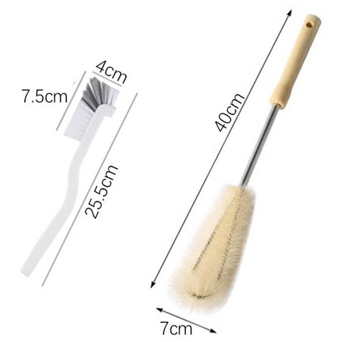 Dishwasher Brush for Wall Breaker Special Cleaning, Hard Hair Cup Brush Cleaning Gadget Long Handle Juicer Soy Milk Machine Cleaning Brush