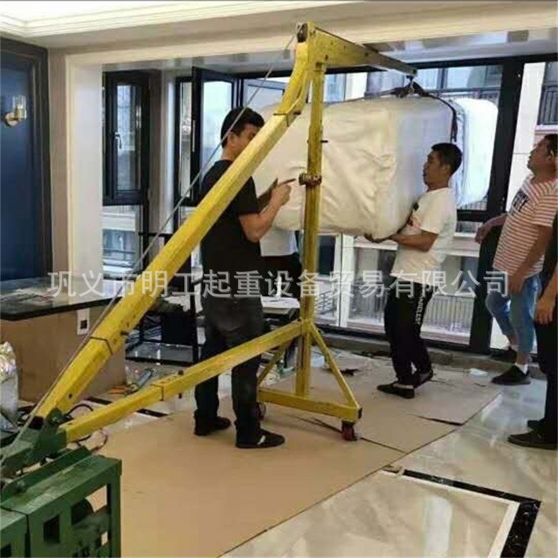 沙发吊机  高空作业吊机  吊装玻璃机  高楼层吊装玻璃设备