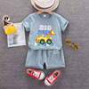 Tide, summer clothing, summer children's set, 2021 collection, children's clothing, with short sleeve