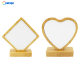 Modern Simple Bamboo and Wood Photo Frame Table Desktop Table Parent-Child Commemorative Ornaments Couple Gift DIY Commemorative Photo Frame