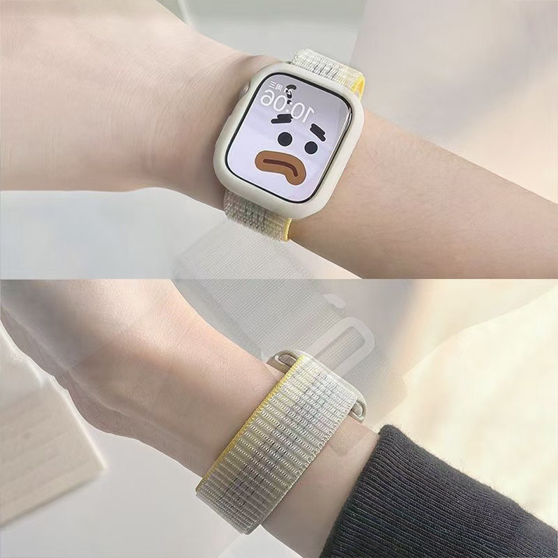 The new smoke purple loop comfortable sports watch strap is suitable for the Apple s9 watch strap, Apple iWatch 8765SE undefined