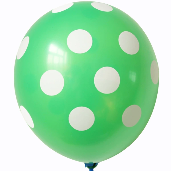 Green white dot