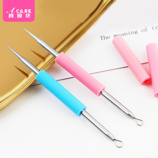 Free Shipping/10Y Acne Needle B1P20 - Blackhead Tweezers for Home Use, Portable Acne Needle for Closed Comedones, Scraping and Fat Removal