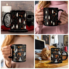 3月の外国貿易新製品ハロウィンギフトマグホワイトゴーストウォーターカップクリエイティブコーヒーカップ