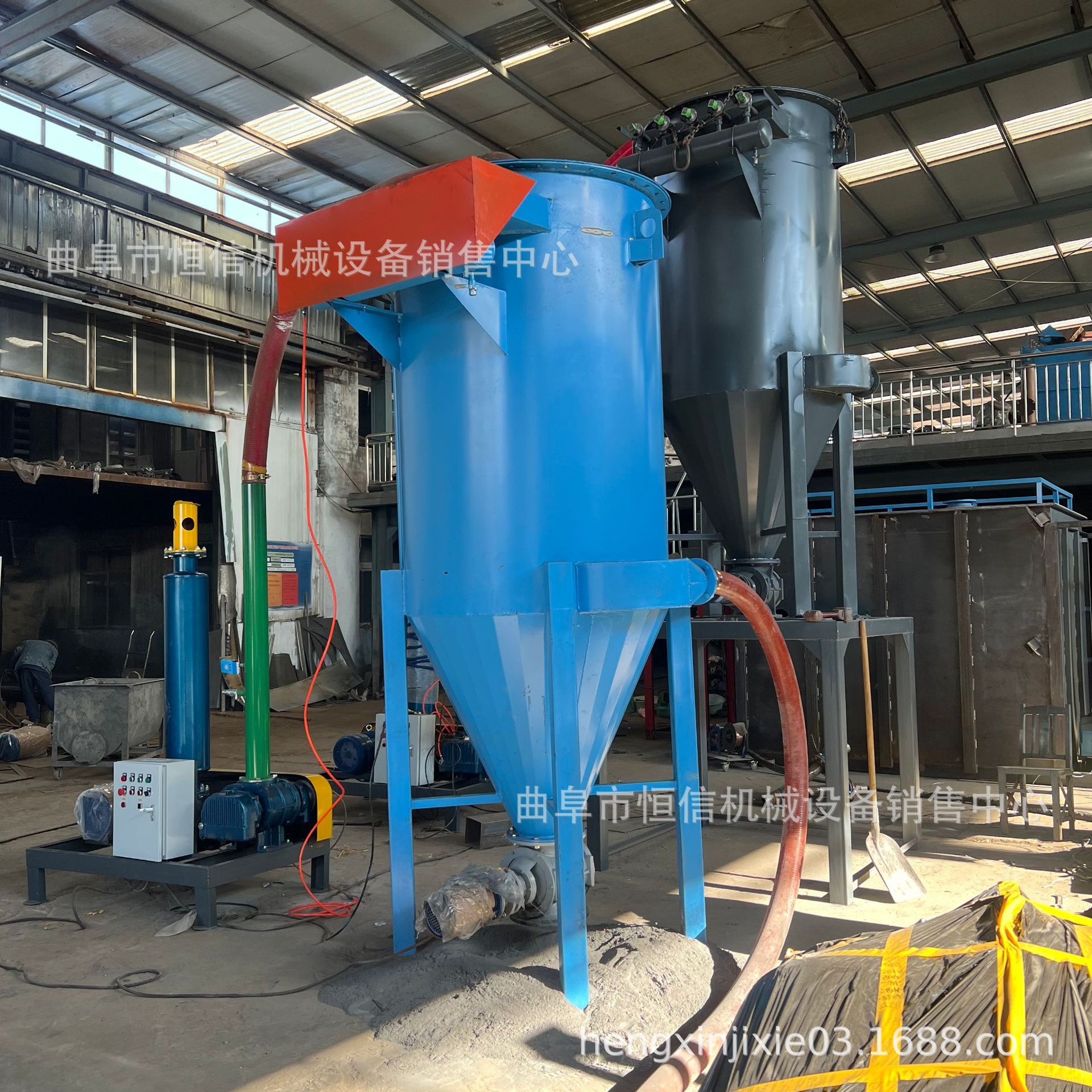 煤矿水泥厂气力吸灰机吸粉机zcjb 金属铁粉锌粉吨包气力吸灰机