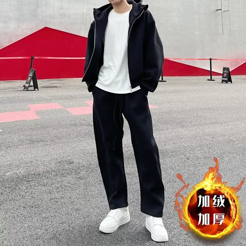 Set of black plus velvet