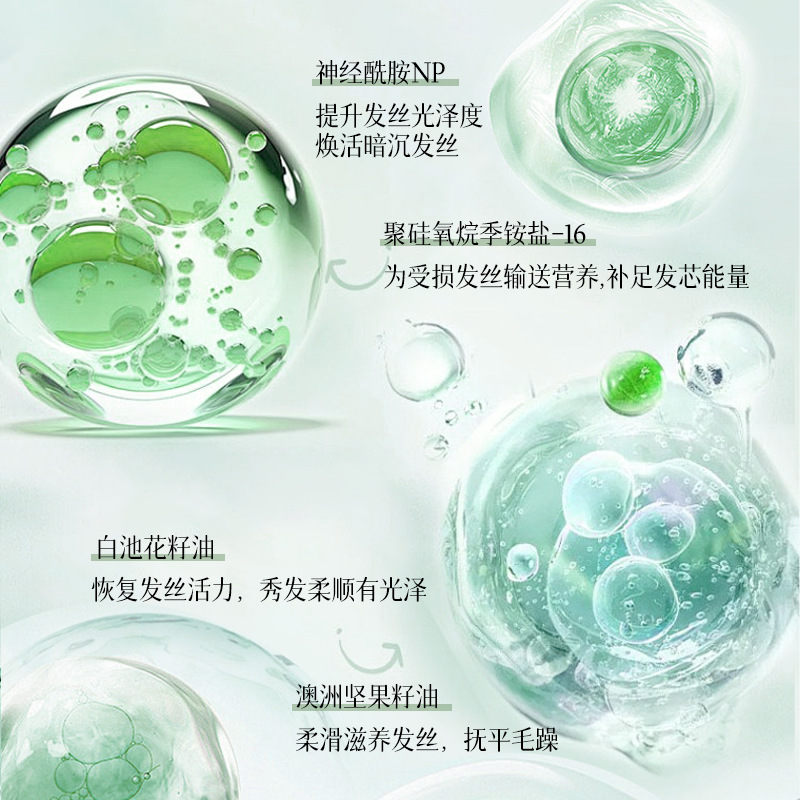 LMLTOP polipeptídeo queratina acondicionador para el cabello reparar, escaldar, teñir, secar, nutrir y suavizar máscara para el cabello LML4148