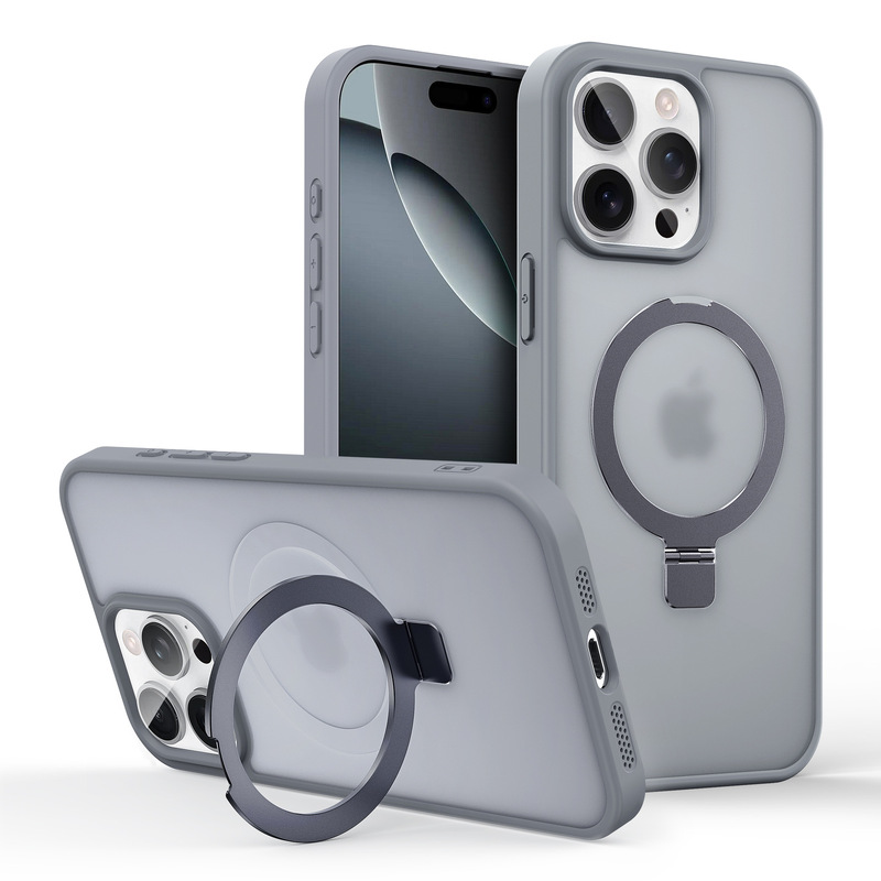 iPhone17proMax 磁気ホルダー携帯電話ケース肌の感触 Apple 16 つや消し 15 落下防止保護カバー 14 に適しています。|undefined