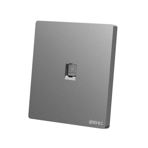 Type 86 Category 5 Category 6 Gigabit Single Port Dual Port Computer Socket Network Broadband Network Port Network Cable Socket Panel CAT6