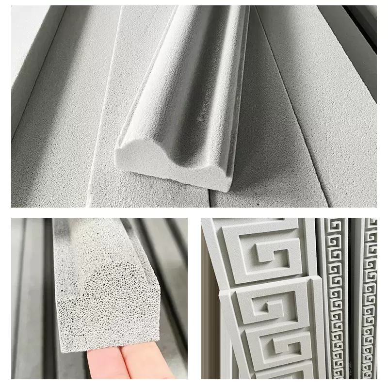 发泡陶瓷窗套线檐线腰线欧式浮雕画梁托外墙线条柱子包边装饰条