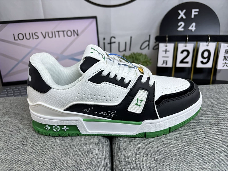 Foreign Trade Putian High Version Luxury Casual Shoes Stars Same Style European Station High-end Genuine Leather Rhinestone Trendy Shoes for Men