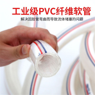 Manufacturers PVC snakeskin pipe thickened fiber reinforced reticulated pipe car wash hose landscaping garden water pipe