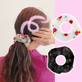 发圈;盘发器;发夹