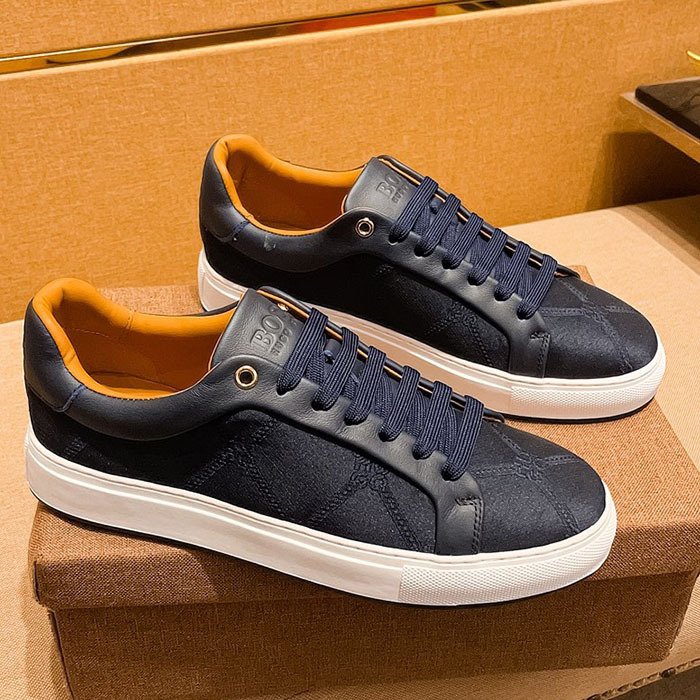 European Station Autumn 2024 Leather White Shoes Men's Korean-style Sports Flat Fashionable Trendy Casual Leather Shoes Sneakers