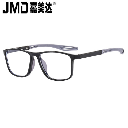 Anti-Blue Light Flat Light Unisex Reading Glasses  New Fashion Large Frame Glasses Sports Frame Optical Frame Presbyopic