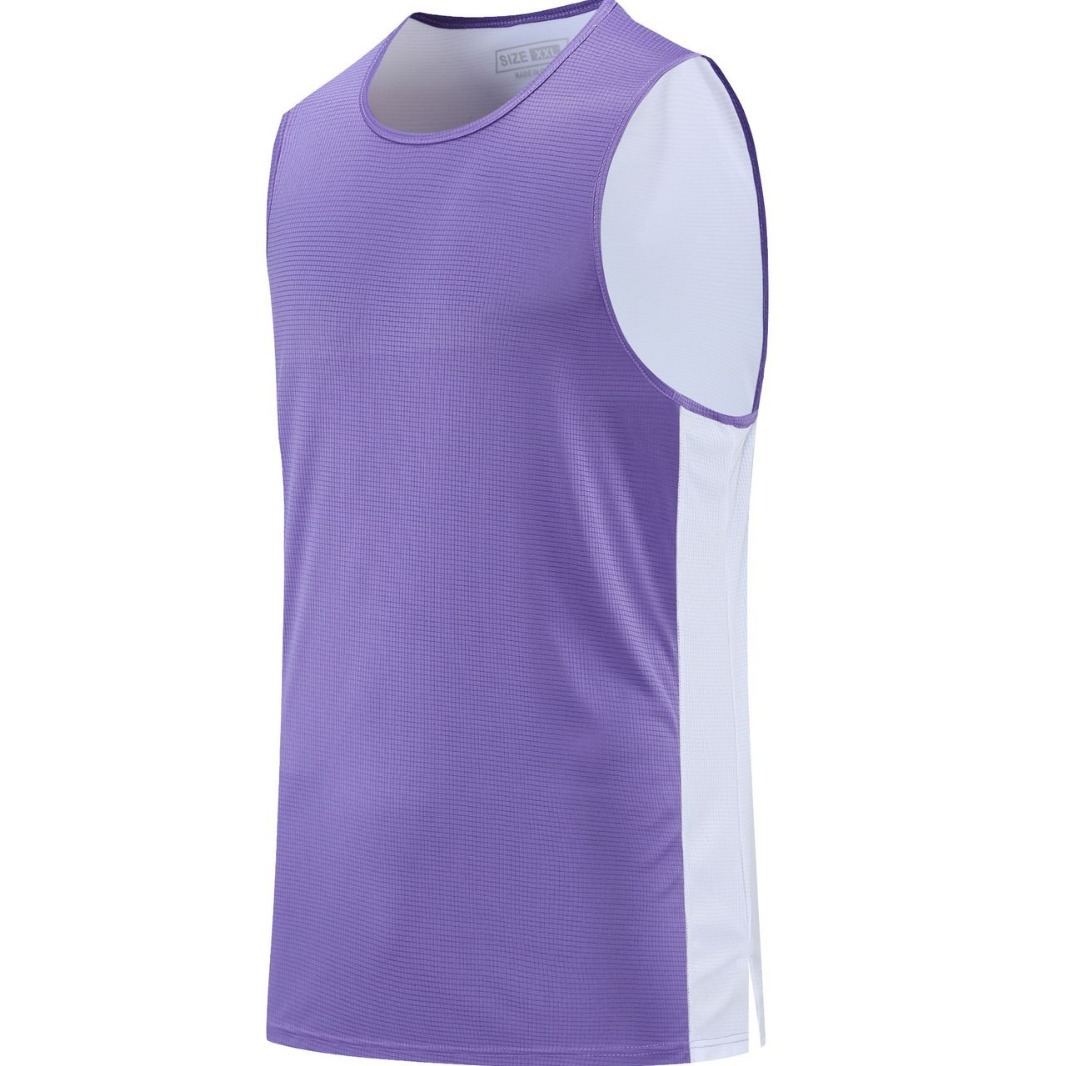 2023 hombres y mujeres mismo chaleco deportivo verano suelta ropa de secado rápido entrenamiento de baloncesto ropa de fitness rota camiseta sin mangas hombres